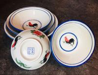 Gambar Mangkuk Ayam Jago keramik bowl mangkok jago cantik 1 pcs - 5" dari Kochindo undefined 1 Tokopedia