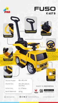 Gambar Mainan Anak Mobil FUSO PMB TOLOCAR PMB K607 K607B K607C - K 607 WHITE dari CIKATAKA undefined 3 Tokopedia