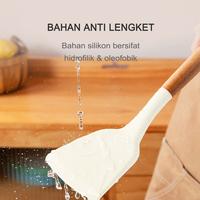 Gambar Spatula Sodet Sutil Centong Sayur Capitan Makanan Silicone Food Grade - Spatula Lubang, Merah dari Wakakids undefined 5 Tokopedia