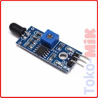 Gambar Flame Sensor Cahaya Api Kebakaran Infra Red IR Fire Detector dari Toko-MIK undefined 3 Tokopedia