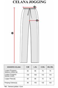 Gambar Celana Jogging Wanita Muslimah Rocella Black | Celana Senam Wanita - S-M dari Larozano undefined 3 Tokopedia