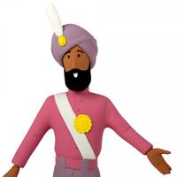 Gambar Maharaja and his son Statue Museum Collection - Tintin dari Random Mind Store undefined 4 Tokopedia