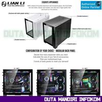 Gambar Lian Li O11 Dynamic Mini White I Black I Snow - m-ATX Gaming Case - Snow Edition dari Duta Mandiri Infokom undefined 5 Tokopedia