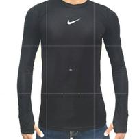 Gambar Manset Baselayer Baju Kaos NIKE lengan panjang Hitam olahraga Voli fut dari Ompong Storeid.id undefined 1 Tokopedia