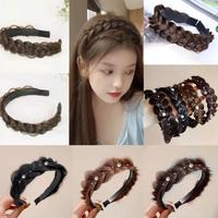 Gambar Bando Wanita Fashion Import Motif Kepang Wig - CoklatMuda dari Kidswonderland831 undefined 1 Tokopedia