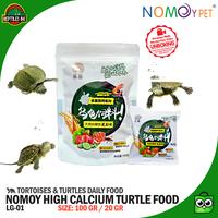 Gambar Nomoy Turtle Food Pelet Makanan Kura Kura Air RES Tinggi Calcium LG-01 - 100 gram dari ReptilesInc undefined 1 Tokopedia