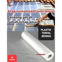 Gambar new PLASTIK ALAS GENTENG RUMAH ANTI BOCOR PLASTIK ROLL UK TERLENGKAP - TIPIS 001mm, 60cm dari Inofaa-id undefined 1 Tokopedia