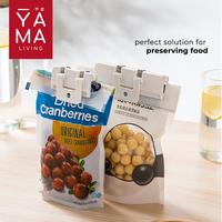 Gambar YAMA YATSU Food Sealer Clip Klip Jepitan Snack Penjepit Makanan - Large Series dari Yama Living undefined 5 Tokopedia