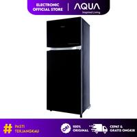 Gambar KULKAS 2 PINTU AQUA AQR-D275 AQRD 275 TEMPERED GLASS 229LITER INVERTER dari Electronic Official Store undefined 1 Tokopedia