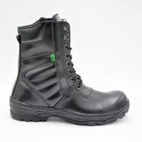 Gambar SEPATU PDL PDH TNI POLRI JATAH POLISI SECURITY SATPAM BANSER UJUNGBESI - Hitam, 39 dari Dbobs Handmade undefined 4 Tokopedia