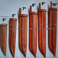 Gambar Sarung Pisau Kulit 6" 7" 8" 9" 10" Sarung Pisau Terbaik & Berkualitas dari B2S TEKNIK undefined 1 Tokopedia