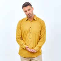 Gambar Emba Classic-Kemeja Lengan Panjang Pria Polos - Squad LS - Mustard, XL dari Emba Classic undefined 1 Tokopedia