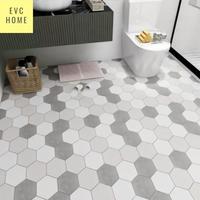 Gambar Wallpaper Lantai / dinding kamar mandi anti slip tahan air Helsagonal - Kotak putih dari EsNasa undefined 1 Tokopedia