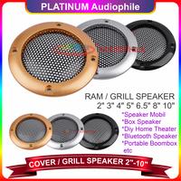 Gambar Ram Speaker Grill Tutup Cover Speaker speker Diy 2 3 4 5 6 8 10 inch - 2 Inch, GOLD dari PLATINUM Audiophile undefined 1 Tokopedia
