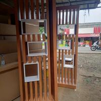 Gambar Kichenset hpl rak buku minimalis dari jasa solid surface undefined 1 Tokopedia