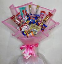 Gambar buket snack cemilan - Putih, A dari Rgift Florist Official undefined 4 Tokopedia