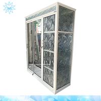 Gambar Lemari pakaian kaca 3 pt sliding+swing | frame aluminium putih | 150x1 - Putih dari Budionodivaalumunium undefined 5 Tokopedia