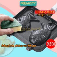Gambar Gohappy Taiyaki pan cetakan pancake taiyaki ikan waffle maker dari VEGASUS. undefined 4 Tokopedia