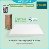 Gambar Quantum Mattress Topper Greentea Latex Tebal 5 cm - Pelindung Kasur - 90 x 200 dari OSCAR LIVING undefined 1 Tokopedia