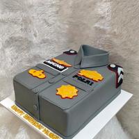 Gambar Cake Custome fondant cakepolri kuefondant dari Gaby Bella Florist undefined 3 Tokopedia