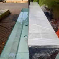 Gambar Aquarium 120x40x40 scotlet Putih+ Rak Hollo+Top Filter+Tutup Kaca dari Cancer Aqurium undefined 2 Tokopedia