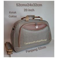 Gambar Tas Pakaian Travel Bag Polo Interclub 52x24x32cm ukuran sedang . Kabin dari tasranseltrolly undefined 1 Tokopedia