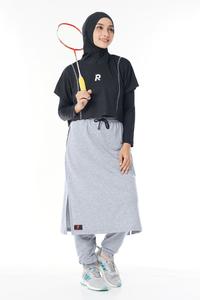 Gambar Rok Celana Olahraga Baju Senam Wanita Rocella Rok Celana Devana - Black, S-M dari Griya Muslim Amanah 2 undefined 3 Tokopedia