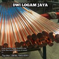 Gambar grounding rod as tembaga 5/8 x 1,5 meter + drat + lancip Ground dari DWI LOGAM JAYA undefined 3 Tokopedia