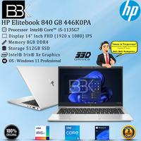 Gambar HP Elitebook 840 G8 446K0PA Core i5-1135G7 8GB 512GB SSD W11PRO 3YR dari Beli Beli Komputer undefined 1 Tokopedia