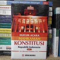Gambar Hukum acara mahkamah konstitusi republik indonesia  edisi 2 dari TOKO BUKU SAREZER undefined 1 Tokopedia