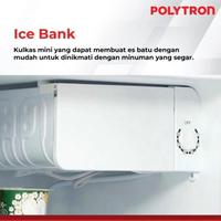Gambar Kulkas Mini Bar POLYTRON PRH 51 50 Liter 65 Watt PRH51 - Hitam dari VIXION HOME SOLUTION undefined 3 Tokopedia