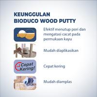 Gambar BioDuco Wood Putty Dempul Kayu Pelapis Dasar Finishing kayu 1,5kg dari Biovarnish Official Jakarta undefined 4 Tokopedia