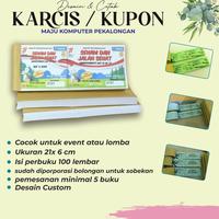 Gambar murah CETAK KARCIS PARKIR DAN KUPON UNDIAN LOMBA ISI 100 - KERTAS WARNA, WARNA dari trio-store undefined 1 Tokopedia