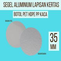 Gambar Seal Aluminium Toples Plastik dan Kaca 35 mm - 1 pack(100pcs) dari Toko Segel Aluminium undefined 1 Tokopedia