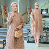 Gambar Stelan Astri size L kebaya brukat baju pesta murah ast 02 kf - lavender dari Agrabutik undefined 3 Tokopedia