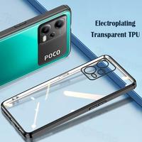 Gambar XIAOMI POCO X5 5G / X5 PRO 5G SLIM ELECTROPLATING EDGE SOFTCASE - Black, Poco X5 5G dari Ninepointnine undefined 2 Tokopedia