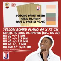 Gambar Karton kuning Yellow Board Hard Cover tebal dan tipis ukuran Plano - Tebal No 60 dari Tetapjayaindonesia undefined 1 Tokopedia