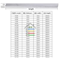 Gambar MATA PISAU POTONG PAHAT BUBUT HSS SQUARE PANJANG 200 MM - 4X16 dari BURSAjkt-tools undefined 5 Tokopedia