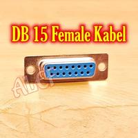 Gambar konektor db15 Female 2 baris Kabel db 15 cable soket socket dari Alef undefined 2 Tokopedia