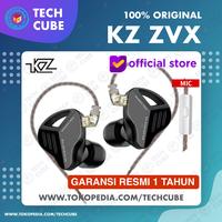 Gambar KZ ZVX with MIC In Ear Monitor Earphone Headset Bass Alt DQ6S ZEX PRO dari Tech Cube Store undefined 1 Tokopedia