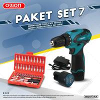 Gambar Paket Set 7 - Cordless Drill CD-6650 - Hand Tools TR-005-1 dari PT. Indotara Persada undefined 1 Tokopedia