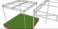 Gambar RANGKA TENDA MASYARAKAT//TENDA AULA//TENDA MASJID//UKURAN 4X6 dari Pusat Rigging undefined 2 Tokopedia