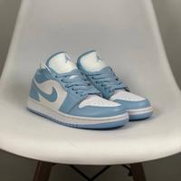 Gambar SEPATU AJ 1 LOW ALUMINUM ICE BLUE - 40 dari unicornpop undefined 3 Tokopedia