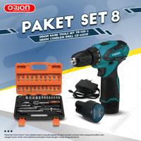 Gambar Paket Set 8 - Cordless Drill CD-6650 - Hand Tools TR-005-2 dari PT. Indotara Persada undefined 1 Tokopedia
