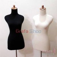 Gambar Manekin Patung Baju + Kaki Besi Set dari Grafa undefined 2 Tokopedia