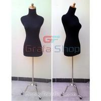 Gambar Manekin Patung Baju + Kaki Besi Set dari Grafa undefined 3 Tokopedia