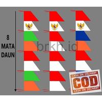 Gambar umbul umbul bendera merah putih hias segitiga warna warni dari Ranting_kering undefined 3 Tokopedia