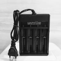 Gambar charger 4 slot desktop cas baterai 18650 dari Cybercyber undefined 1 Tokopedia