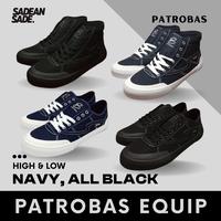 Gambar Sepatu Patrobas Equip Navy, All Black  - High & Low Cut - NAVY HIGH, 37 dari Sadeansade undefined 1 Tokopedia