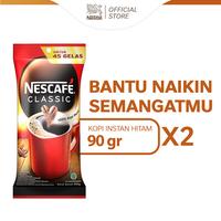 Gambar NESCAFE CLASSIC Kopi Instan Sachet Kopi Bubuk Kopi Hitam Bag 90gr x 2pcs dari Nestle Indonesia undefined 1 Tokopedia